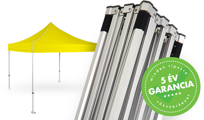 5 éves garancia minden vázszerkezetre