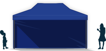 Gyorsan összecsukható party sátor 3x4,5 Gyorsan összecsukható party sátor 3x4,5