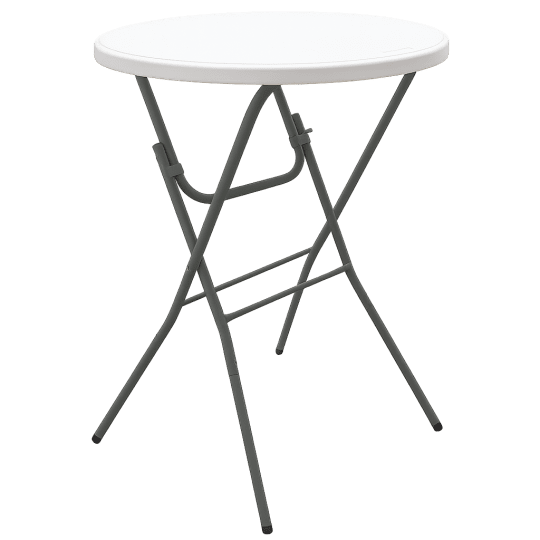 Összecsukható kerek 'bárasztal'