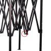 Detail - L-alakú csatlakozó acél ollós sátorhoz