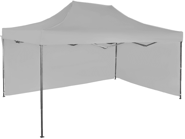 Gyorsan összecsukható sátor 3x4,5 m – acél