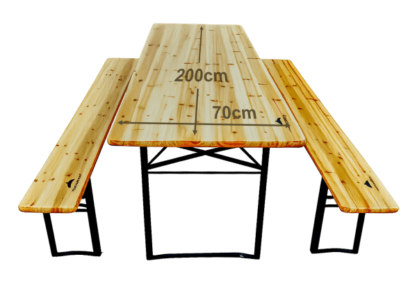 Fa sörpad garnitúra – 200 cm