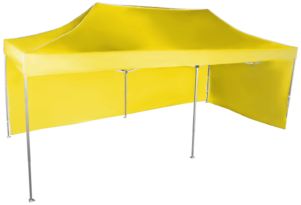 Gyorsan összecsukható sátor 3x6m - alumínium