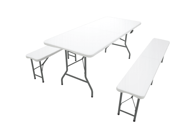 Műanyag sörpad garnitúra – 180cm