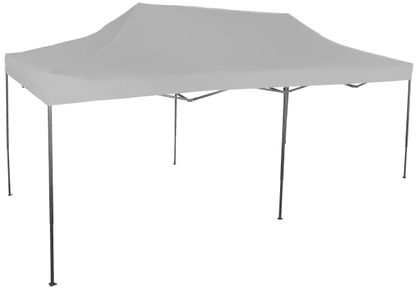 Gyorsan összecsukható sátor 3x6m - acél